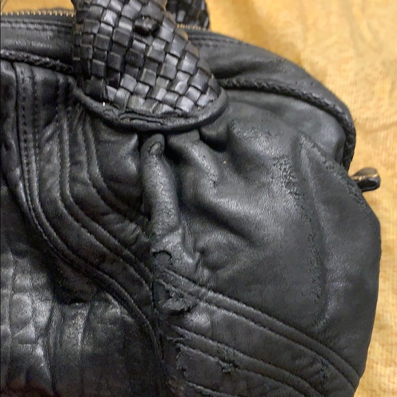 $1595 Fendi Baby Spy BLACK Nappa Leather Bag AUTH - Picture 9 of 13